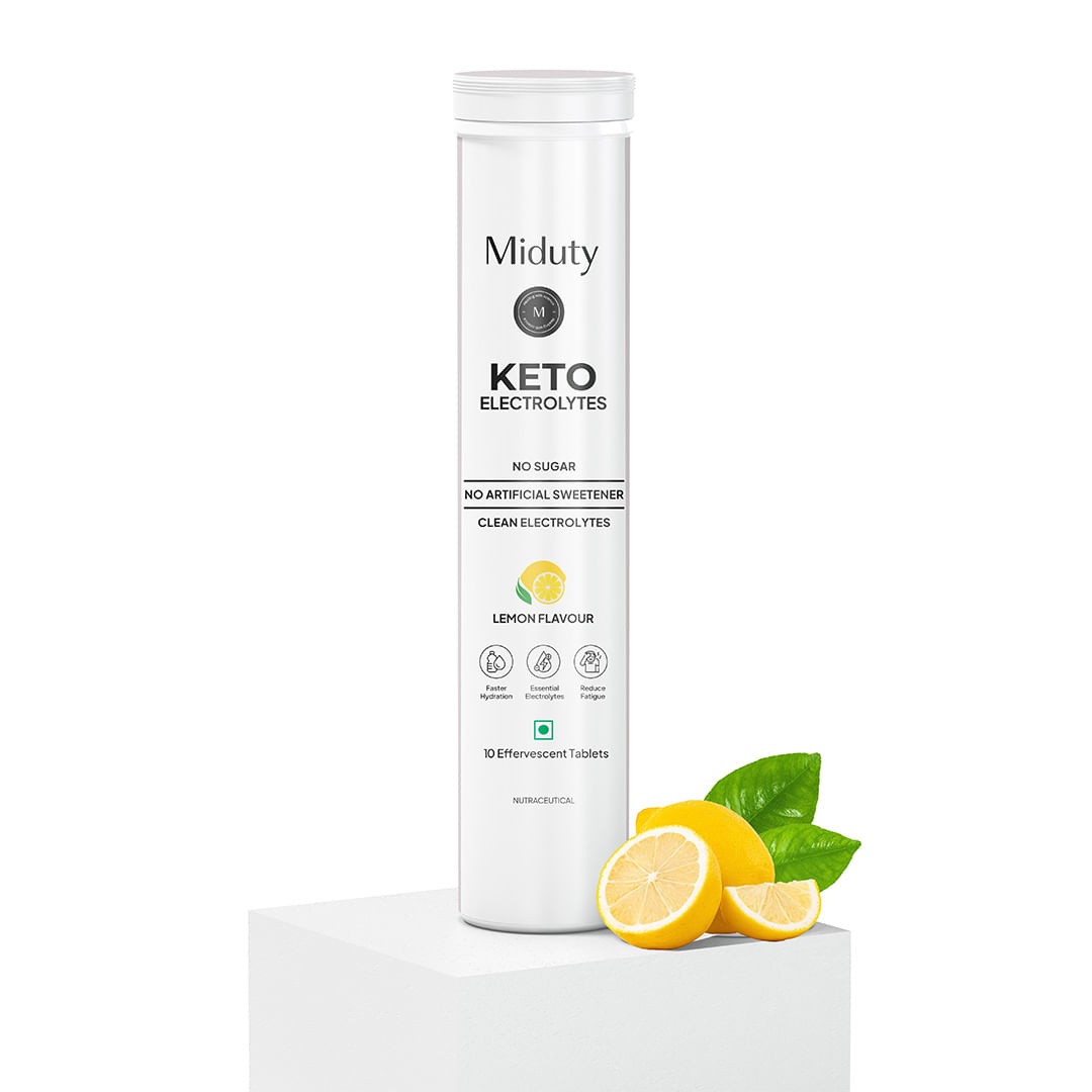 Miduty Keto Electrolytes-Hydration-Mineral Balance-Keto Diet-Sugar free-Effervescent -10 Tablets
Miduty Keto Electrolytes-Hydration-Mineral Balance-Keto Diet-Sugar free-Effervescent -10 Tablets