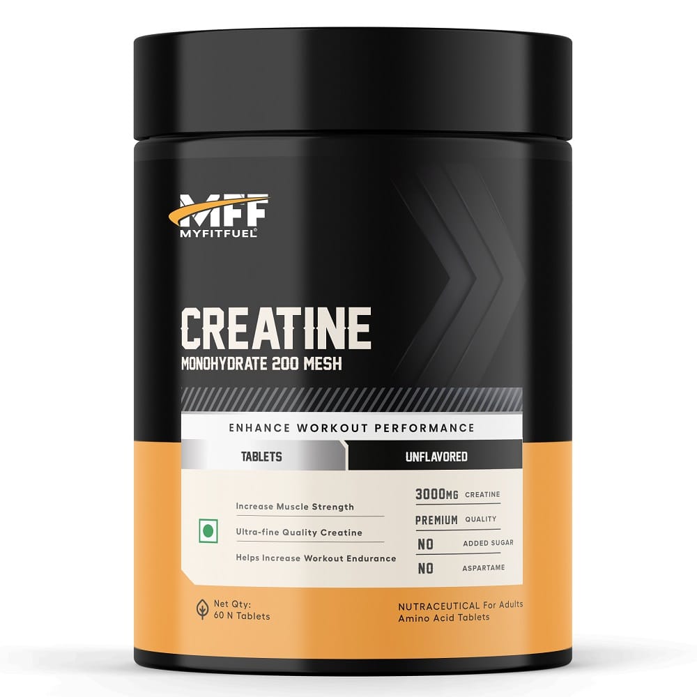 MyFitFuel Creatine Monohydrate 200 mesh, 3000mg (60 Capsules)
MyFitFuel Creatine Monohydrate 200 mesh, 3000mg (60 Capsules)