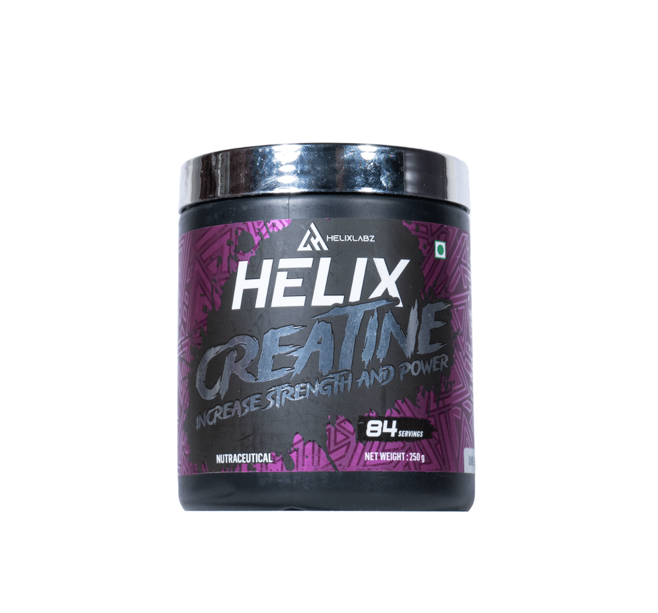 Helixlabz Creatine Monohydrate for Rapid Absorption | Enhanced Muscle strength & Power| Unflavoured | 250 Gm | 84 Servings 
Helixlabz Creatine Monohydrate for Rapid Absorption | Enhanced Muscle strength & Power| Unflavoured | 250 Gm | 84 Servings