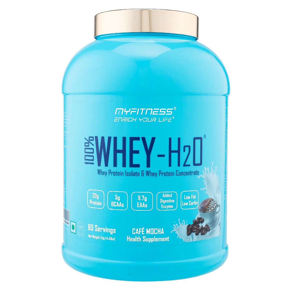MYFITNESS ® 100% WHEY-H2O 80 Servings |Whey Protein Powder| Whey Protein Isolate First Source Whey Protein Concentrate Second Source|80% Protein Pe...
MYFITNESS ® 100% WHEY-H2O 80 Servings |Whey Protein Powder| Whey Protein Isolate First Source Whey Protein Concentrate Second Source|80% Protein Pe...