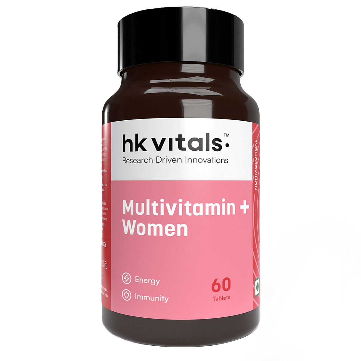 HK VITALS Multivitamin Plus Women (60 Tablets) | Daily Multivitamin for Women | For Energy, Joints, Skin & Hair
HK VITALS Multivitamin Plus Women (60 Tablets) | Daily Multivitamin for Women | For Energy, Joints, Skin & Hair