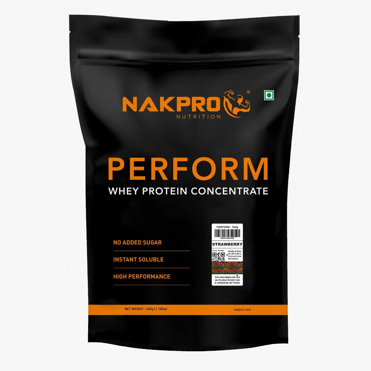 NAKPRO Perform Whey Protein Concentrate 500g Strawberry | 24g Protein, 5.3g BCAA | Trustified Certified 100% Authentic Supplement Powder & No Adult...
NAKPRO Perform Whey Protein Concentrate 500g Strawberry | 24g Protein, 5.3g BCAA | Trustified Certified 100% Authentic Supplement Powder & No Adult...