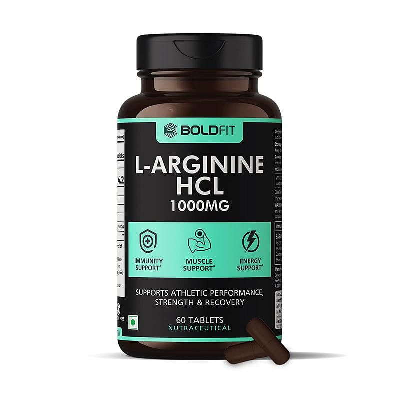 Boldfit L-Arginine Supplement 1000mg with Nitric Oxide Arginine Supplement for Men & Women for Muscle Growth, Stamina, Recovery, Immune Booster & E...
Boldfit L-Arginine Supplement 1000mg with Nitric Oxide Arginine Supplement for Men & Women for Muscle Growth, Stamina, Recovery, Immune Booster & E...