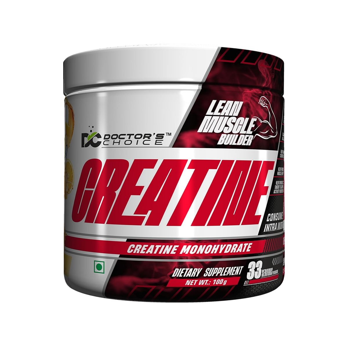 DC DOCTOR'S CHOICE Creatine Monohydrate, Highest Grade, Fast Dissolving & Rapidly Absorbing Creatine helps Muscle Endurance & Recovery 33 Serving 1...
DC DOCTOR'S CHOICE Creatine Monohydrate, Highest Grade, Fast Dissolving & Rapidly Absorbing Creatine helps Muscle Endurance & Recovery 33 Serving 1...