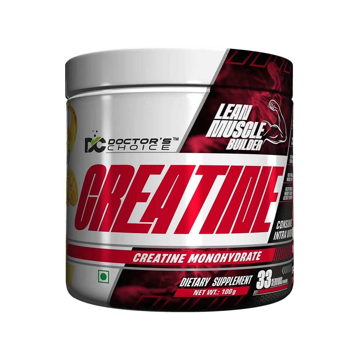 DC DOCTOR'S CHOICE Creatine Monohydrate, Highest Grade, Fast Dissolving & Rapidly Absorbing Creatine helps Muscle Endurance & Recovery 33 Serving 1...
DC DOCTOR'S CHOICE Creatine Monohydrate, Highest Grade, Fast Dissolving & Rapidly Absorbing Creatine helps Muscle Endurance & Recovery 33 Serving 1...