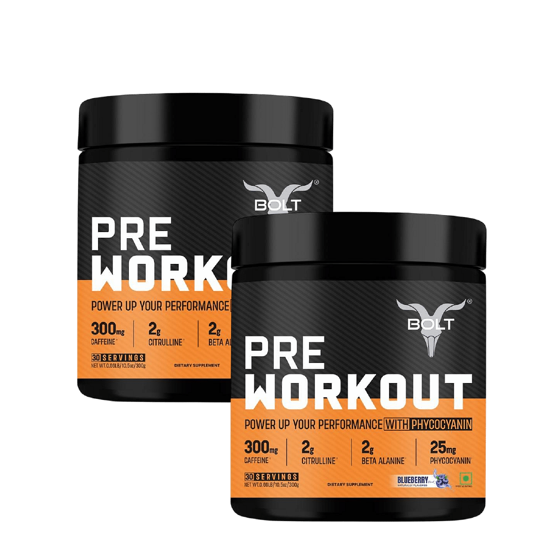 Bolt Nutrition Pre Workout Supplement With Caffeine, Citrulline Malate, B-Alanine, Taurine | For Explosive Energy, Pump & Focus | 300G, 30 Servings...
Bolt Nutrition Pre Workout Supplement With Caffeine, Citrulline Malate, B-Alanine, Taurine | For Explosive Energy, Pump & Focus | 300G, 30 Servings...