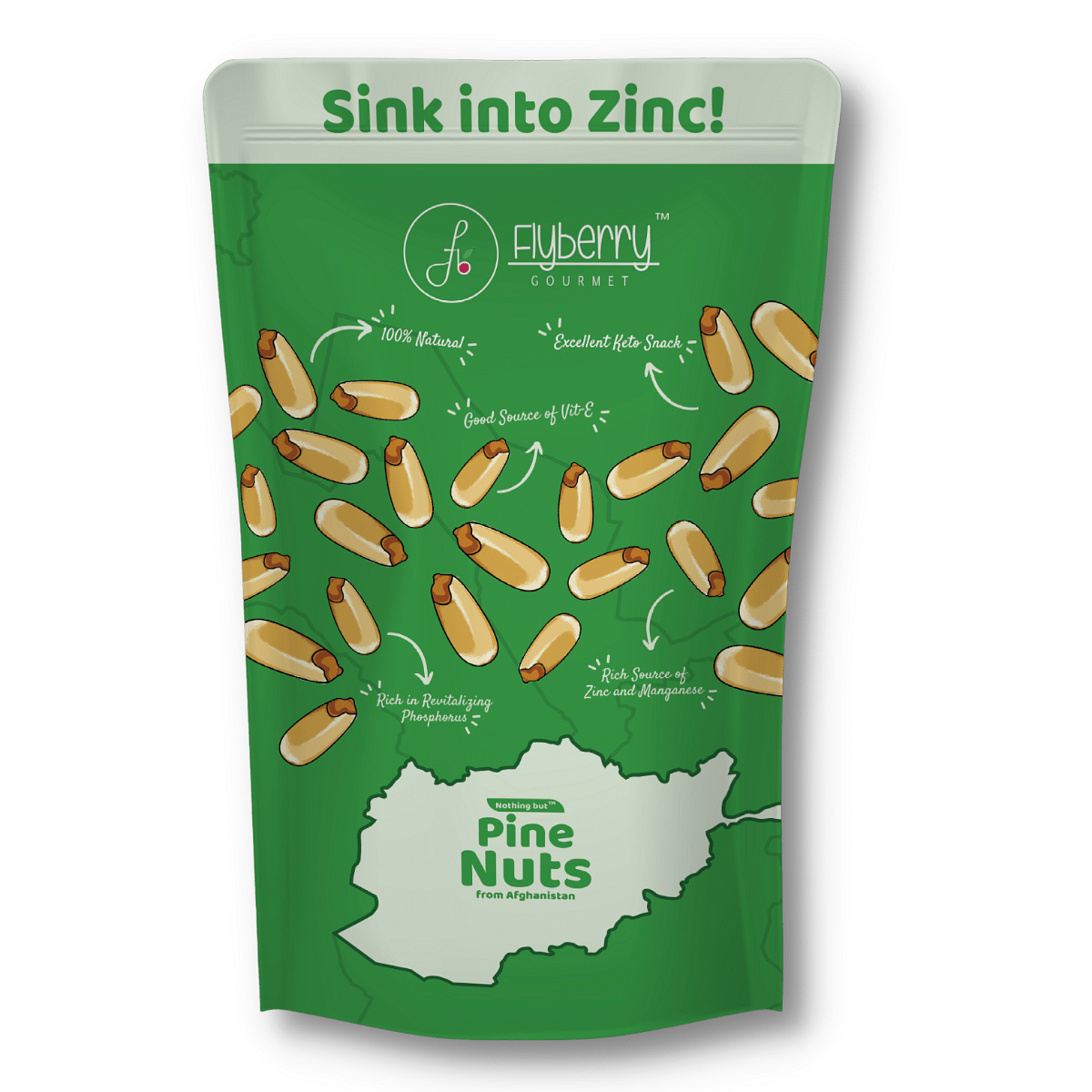 Flyberry Gourmet Premium Pine Nuts, 250g | 100% Natural | Rich in Zinc | Boosts Immunity
Flyberry Gourmet Premium Pine Nuts, 250g | 100% Natural | Rich in Zinc | Boosts Immunity