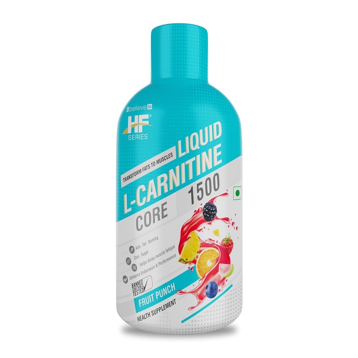 HF Series Liquid L Carnitine 1500 mg,Burns Fat For Energy (450 ml-Mix Berries) (Fruit Punch)
HF Series Liquid L Carnitine 1500 mg,Burns Fat For Energy (450 ml-Mix Berries) (Fruit Punch)