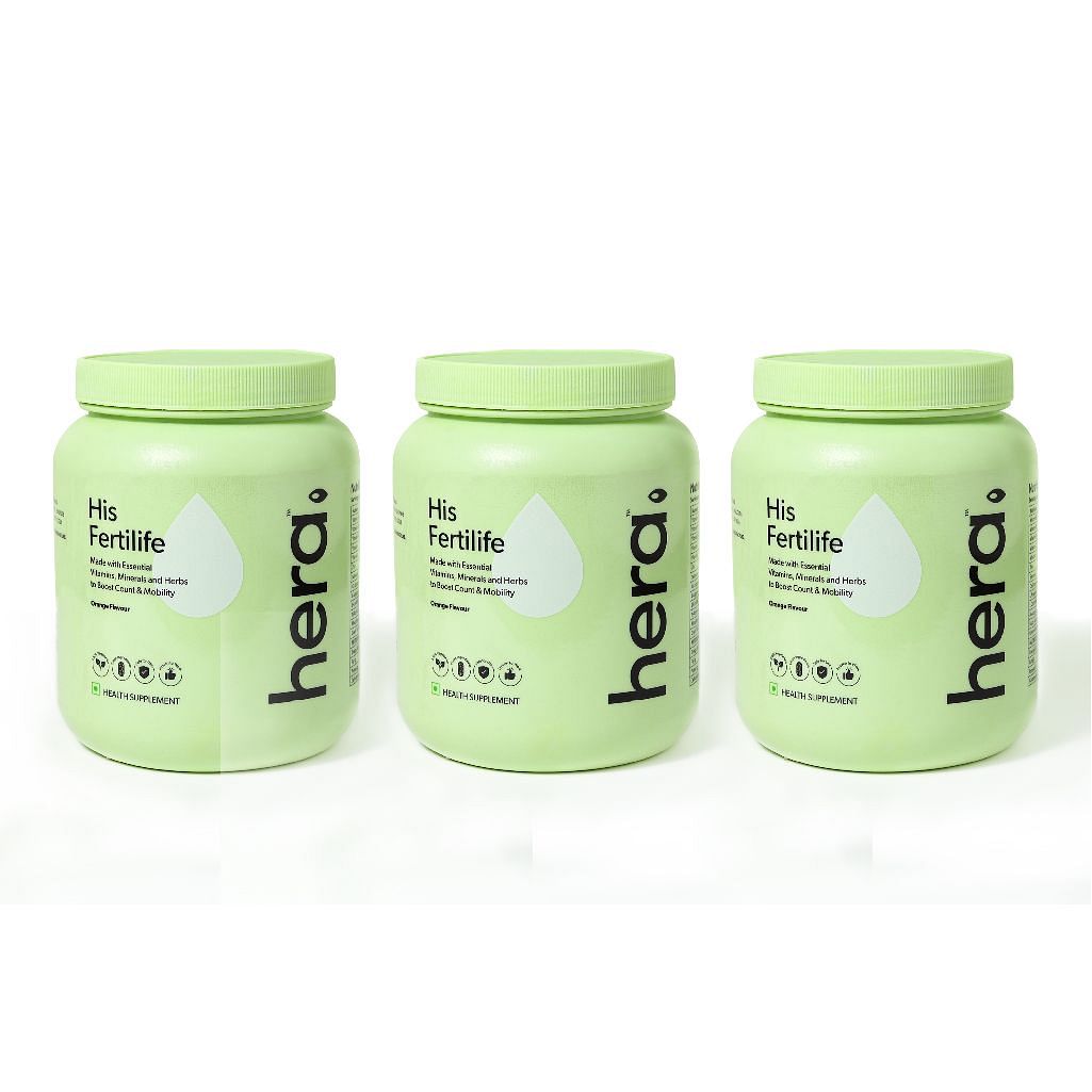 Hera His Fertilife - Male fertility and reproductive health - Maca, Essential Vitamins, Minerals and Anitoixidants - 300 G Powder - Pack of 3
Hera His Fertilife - Male fertility and reproductive health - Maca, Essential Vitamins, Minerals and Anitoixidants - 300 G Powder - Pack of 3