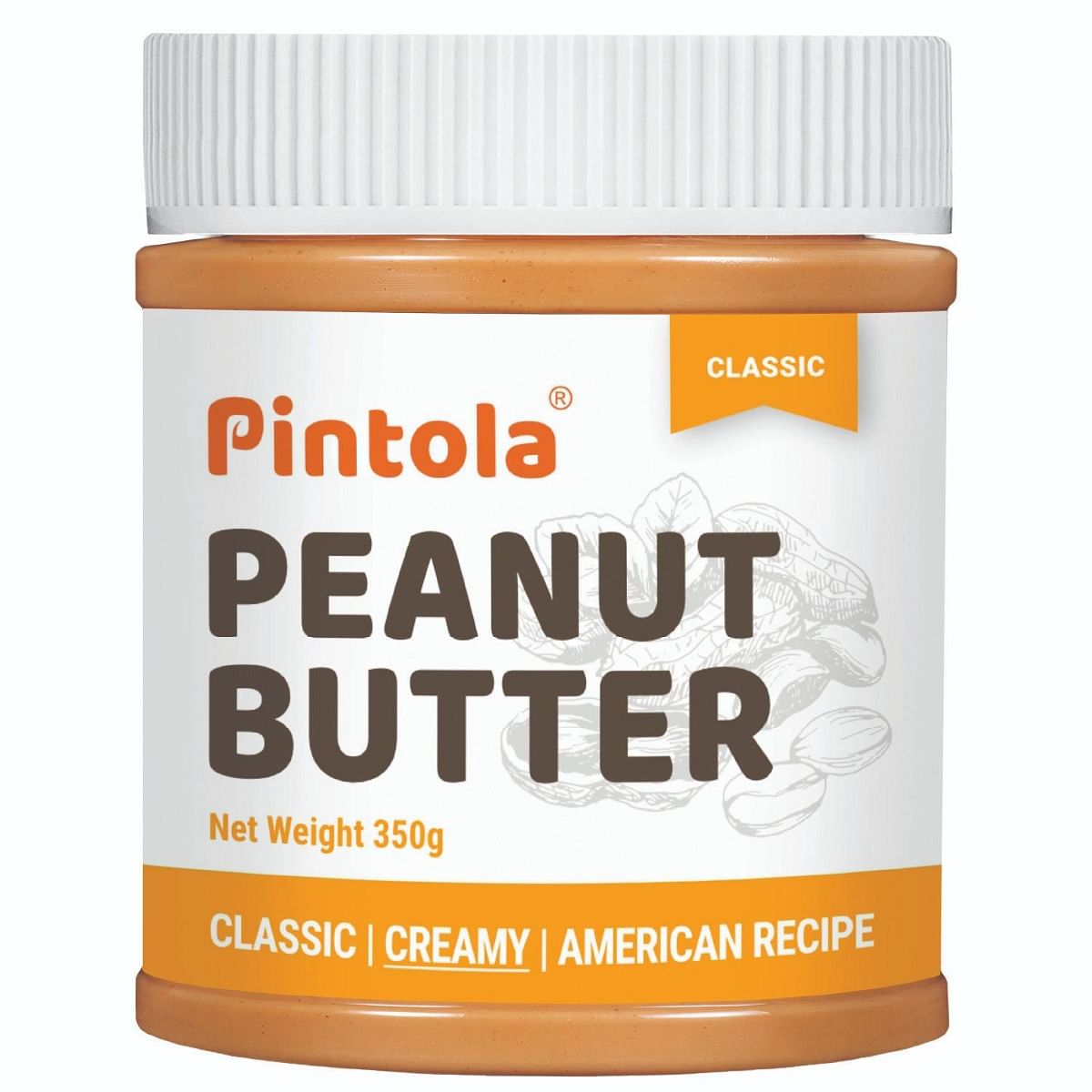 Pintola Classic Peanut Butter Made With Finest Grade Peanut Butter | Source of High Protein | Non GMO, Naturally Gluten Free, Zero Cholesterol | Cr...
Pintola Classic Peanut Butter Made With Finest Grade Peanut Butter | Source of High Protein | Non GMO, Naturally Gluten Free, Zero Cholesterol | Cr...