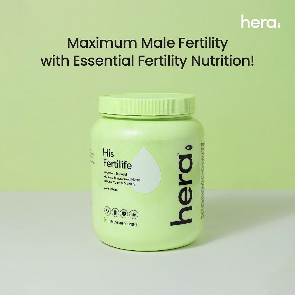 Hera His Fertilife - Male fertility and reproductive health - Maca, Essential Vitamins, Minerals and Anitoixidants - 300 G Powder
Hera His Fertilife - Male fertility and reproductive health - Maca, Essential Vitamins, Minerals and Anitoixidants - 300 G Powder