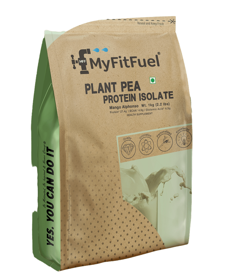 MyFitFuel MFF Plant Pea Protein 1 Kg (2.2 lbs) Mango Alphonso
MyFitFuel MFF Plant Pea Protein 1 Kg (2.2 lbs) Mango Alphonso