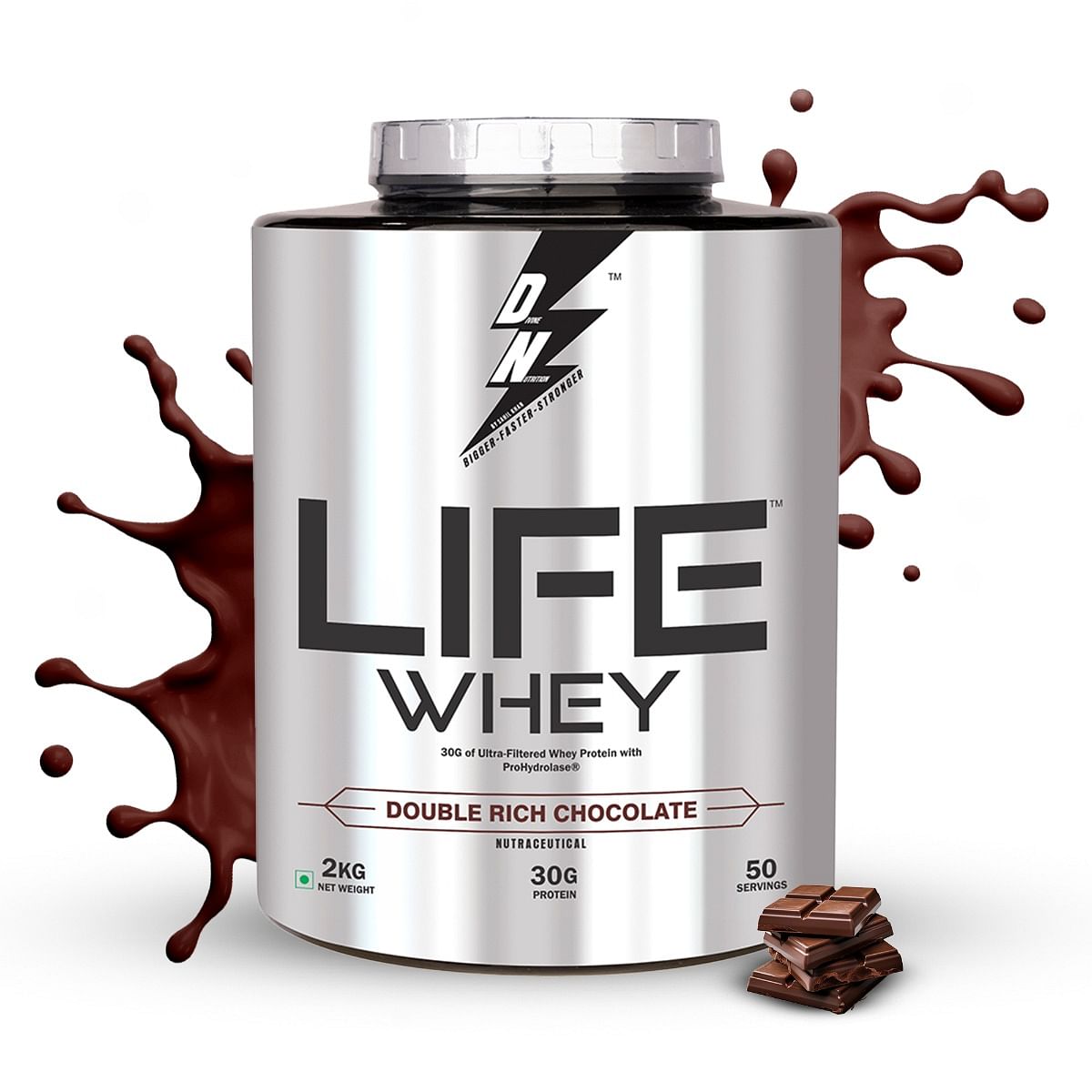 Life Whey 2Kg | Premium whey protein with ProHydrolase for absorption & digestion | Boosts growth, energy, brain function | ProteinPower | Rich Cho...
Life Whey 2Kg | Premium whey protein with ProHydrolase for absorption & digestion | Boosts growth, energy, brain function | ProteinPower | Rich Cho...