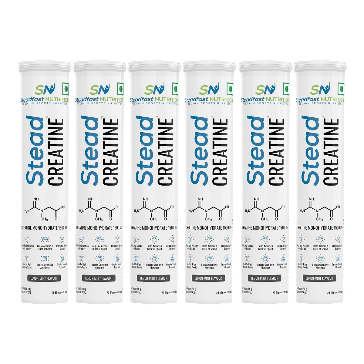Steadfast Nutrition SteadCreatine Monohydrate 1500mg Tablets - Muscle Energy Support, Pre Workout | Best for High-Intensity Workouts, 120 Effervesc...
Steadfast Nutrition SteadCreatine Monohydrate 1500mg Tablets - Muscle Energy Support, Pre Workout | Best for High-Intensity Workouts, 120 Effervesc...
