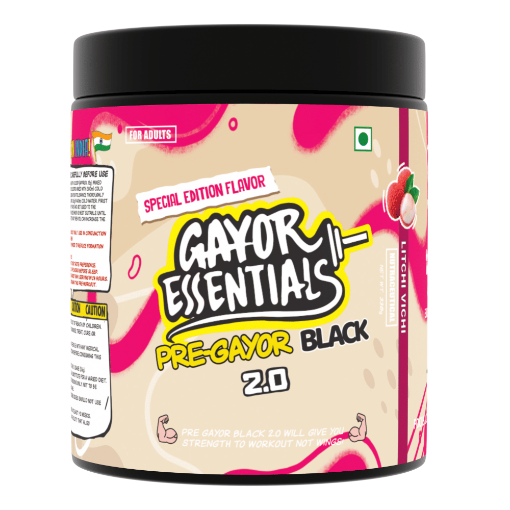 Gayor Essentials Pre Gayor Black 2.0 Optimally Dosed Advanced Pre Workout 10 g Citrulline Malate 6 g Beta Alanine 300 mg Caffeine L-Theanine Energy...
Gayor Essentials Pre Gayor Black 2.0 Optimally Dosed Advanced Pre Workout 10 g Citrulline Malate 6 g Beta Alanine 300 mg Caffeine L-Theanine Energy...