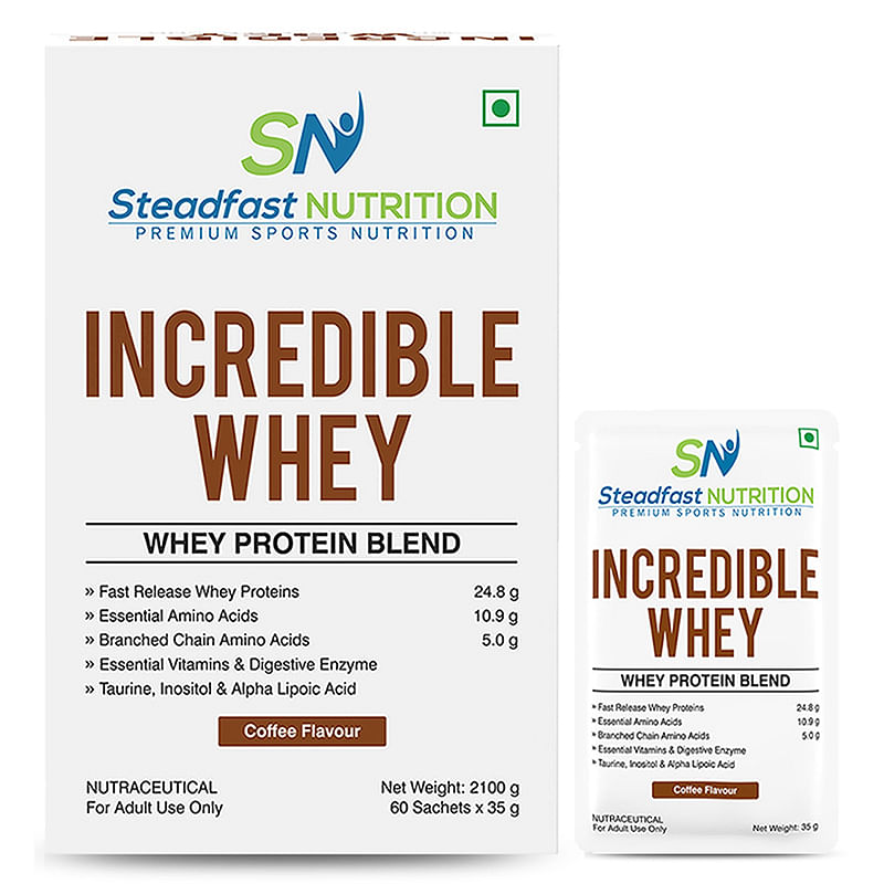 Steadfast Nutrition Incredible Whey Protein| Isolate and Concentrate Fast release Protein Powder for Men and Women No added preservatives (Coffee, ...
Steadfast Nutrition Incredible Whey Protein| Isolate and Concentrate Fast release Protein Powder for Men and Women No added preservatives (Coffee, ...