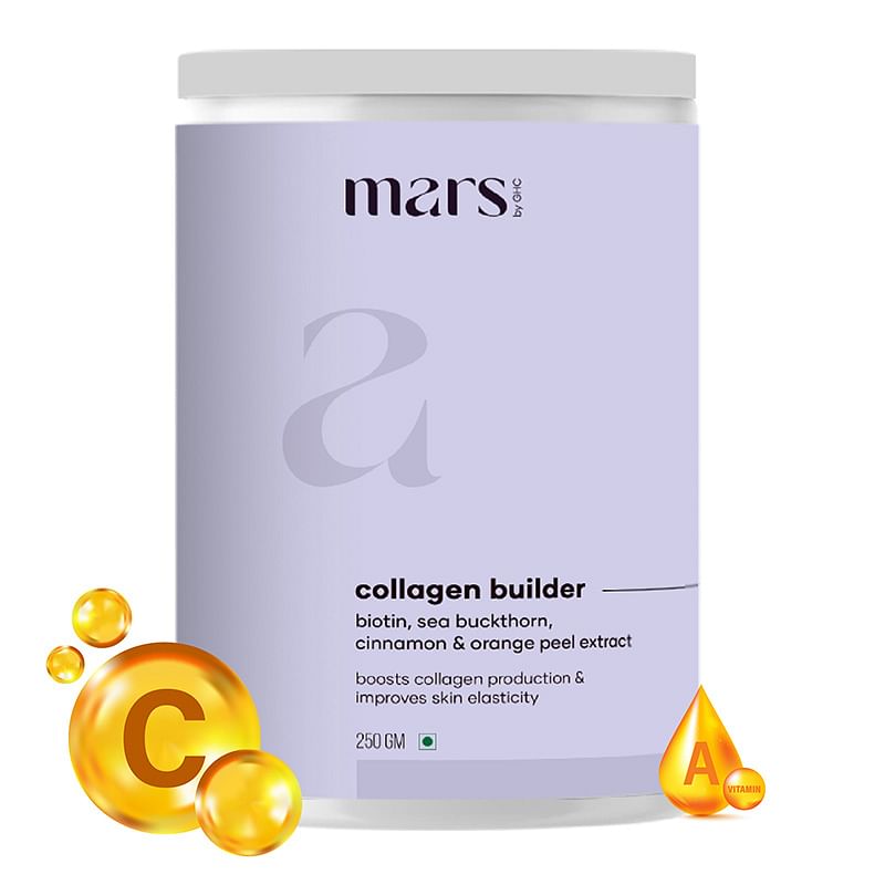 Mars by GHC Plant Based Collagen Powder for Skin Nourishment and Hair Growth (250g - Pack of 1)
Mars by GHC Plant Based Collagen Powder for Skin Nourishment and Hair Growth (250g - Pack of 1)