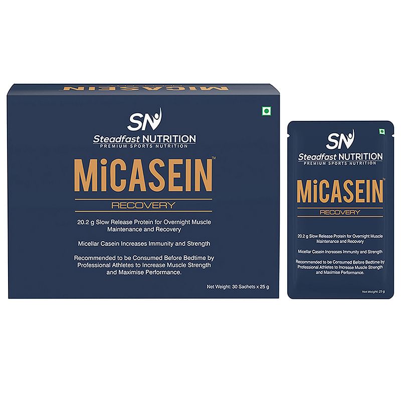 Steadfast Nutrition MiCasein | Micellar Casein Protein Powder| Slow-Release for Muscle Growth & Recovery | Best for Pre Workout & Men Gym | No Arti...
Steadfast Nutrition MiCasein | Micellar Casein Protein Powder| Slow-Release for Muscle Growth & Recovery | Best for Pre Workout & Men Gym | No Arti...
