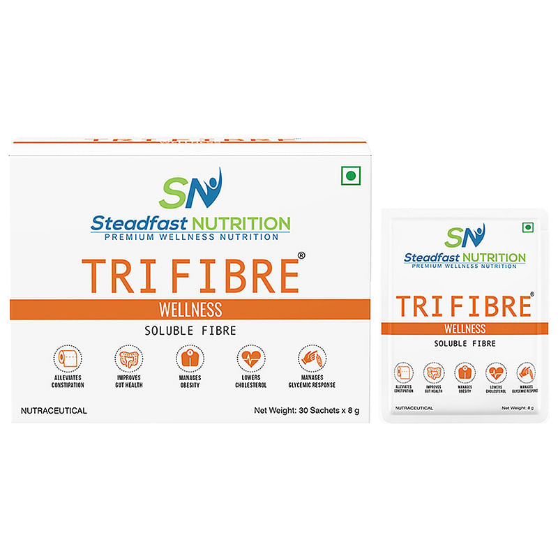 Steadfast Nutrition Tri Fibre | Water Soluble Fiber Supplement for Healthy Gut & constipation relief | Gluten Free | Probiotics & Digestive Enzymes...
Steadfast Nutrition Tri Fibre | Water Soluble Fiber Supplement for Healthy Gut & constipation relief | Gluten Free | Probiotics & Digestive Enzymes...