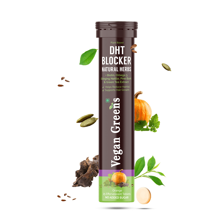 Vegan Greens Plant Based DHT Blocker With Biotin, Omega 3, Stinging Nettle, Pine Bark, Green Tea. For Hair Growth, Hair Fall Control, Healthy Hair ...
Vegan Greens Plant Based DHT Blocker With Biotin, Omega 3, Stinging Nettle, Pine Bark, Green Tea. For Hair Growth, Hair Fall Control, Healthy Hair ...