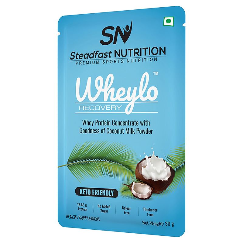 Steadfast Nutrition Wheylo Whey Protein Concentrate 80% | Keto Friendly | Contains 18.66g multifunctional Whey protein for muscle recovery and grow...
Steadfast Nutrition Wheylo Whey Protein Concentrate 80% | Keto Friendly | Contains 18.66g multifunctional Whey protein for muscle recovery and grow...