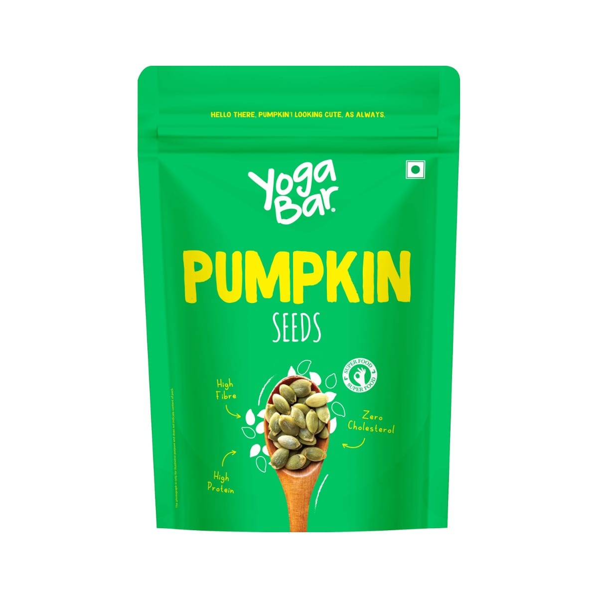 Yogabar Pumpkin Seeds Unroasted Rich in Protein and Fiber Superfood 250g Grade AAA Healthy Snacks for Weight Loss Rich in Immunity Booster