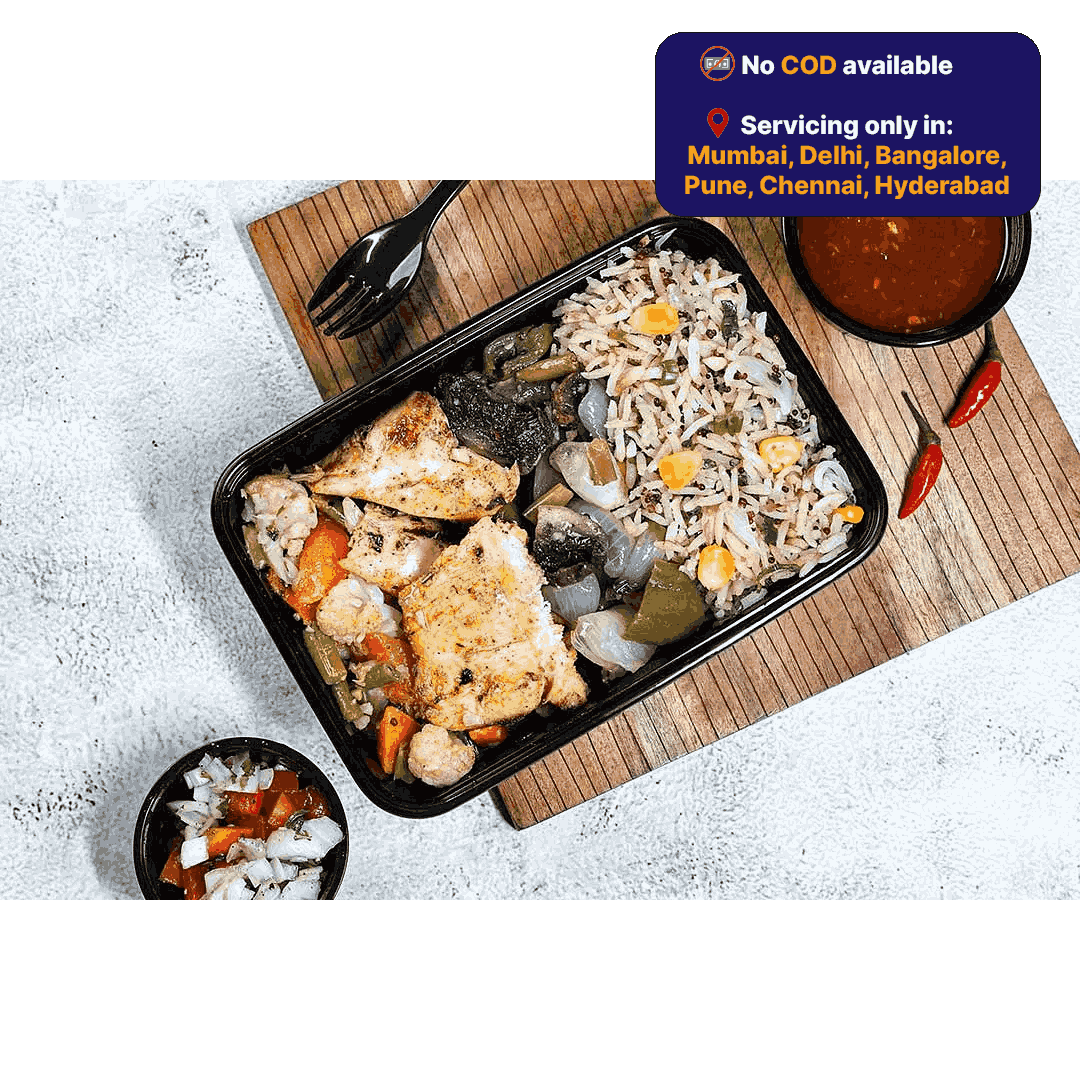 FoodDarzee : Weight Loss - Veg Low Carb 1 day Trial plan powered by FoodDarzee FoodDarzee : Weight Loss - Veg Low Carb 1 day Trial plan | Lunch & Dinner | 2 meals delivered on 1 day | Low Carb Diet