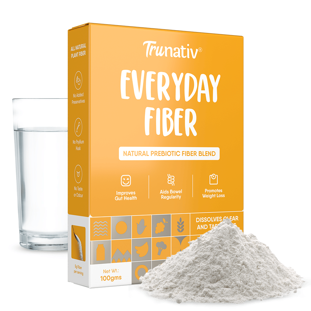 TruNativ Everyday Fiber | Enhances Digestive Health | Plant based Fiber | Family Freindly | Non-GMO | Helps Control Blood Sugar Levels | Gluten Free | Dissolves Clear | Unflavored TruNativ Everyday Fiber| Enhances Digestive Health| Plant based Fiber| Non