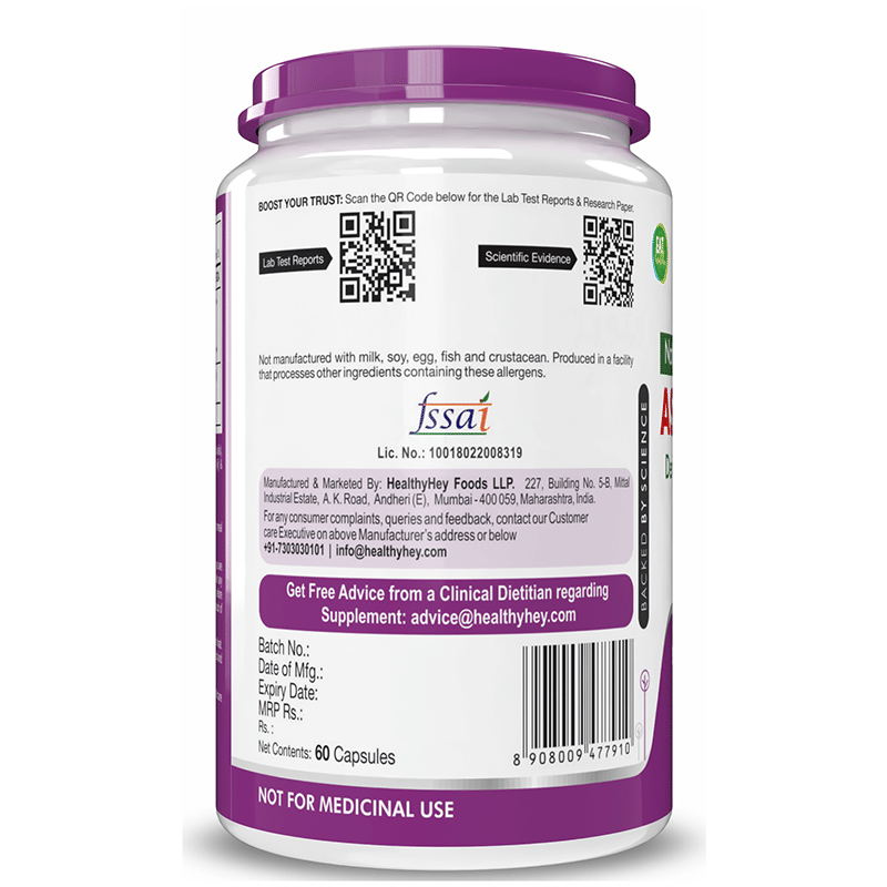 Healthyhey Nutrition Astaxanthin Naturally Sourced From - Buy Online