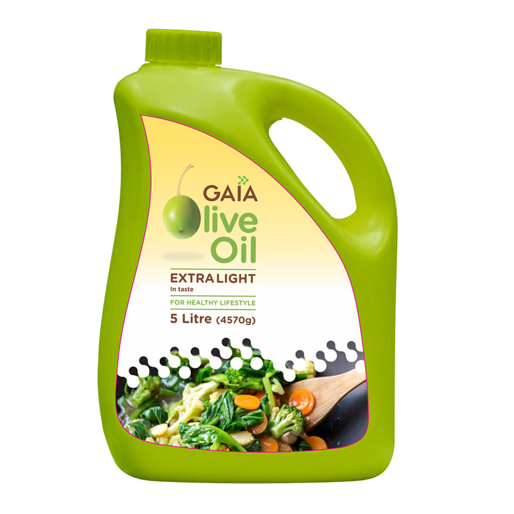 Gaia Extra Light Olive Oil 5L