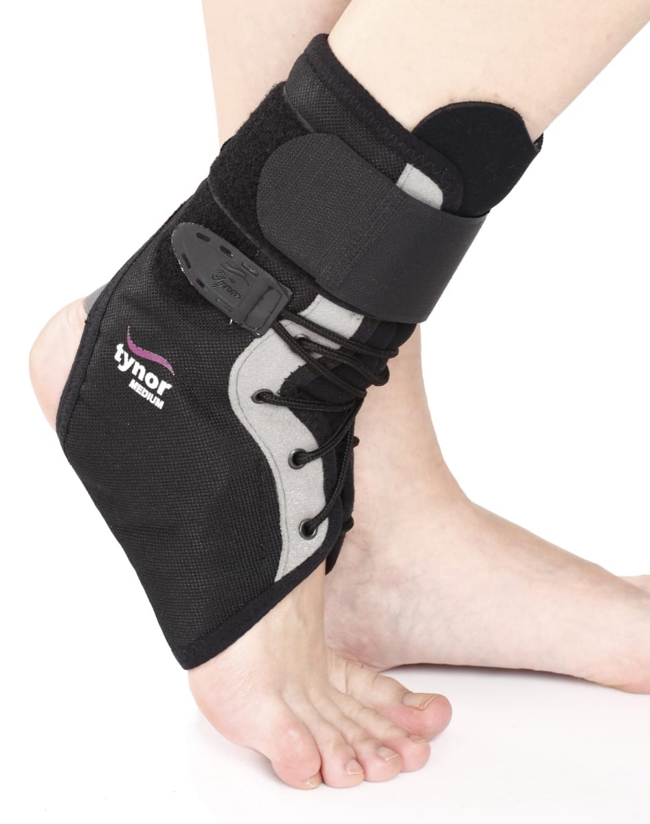 Tynor Ankle Brace, Black, XL, 1 Unit