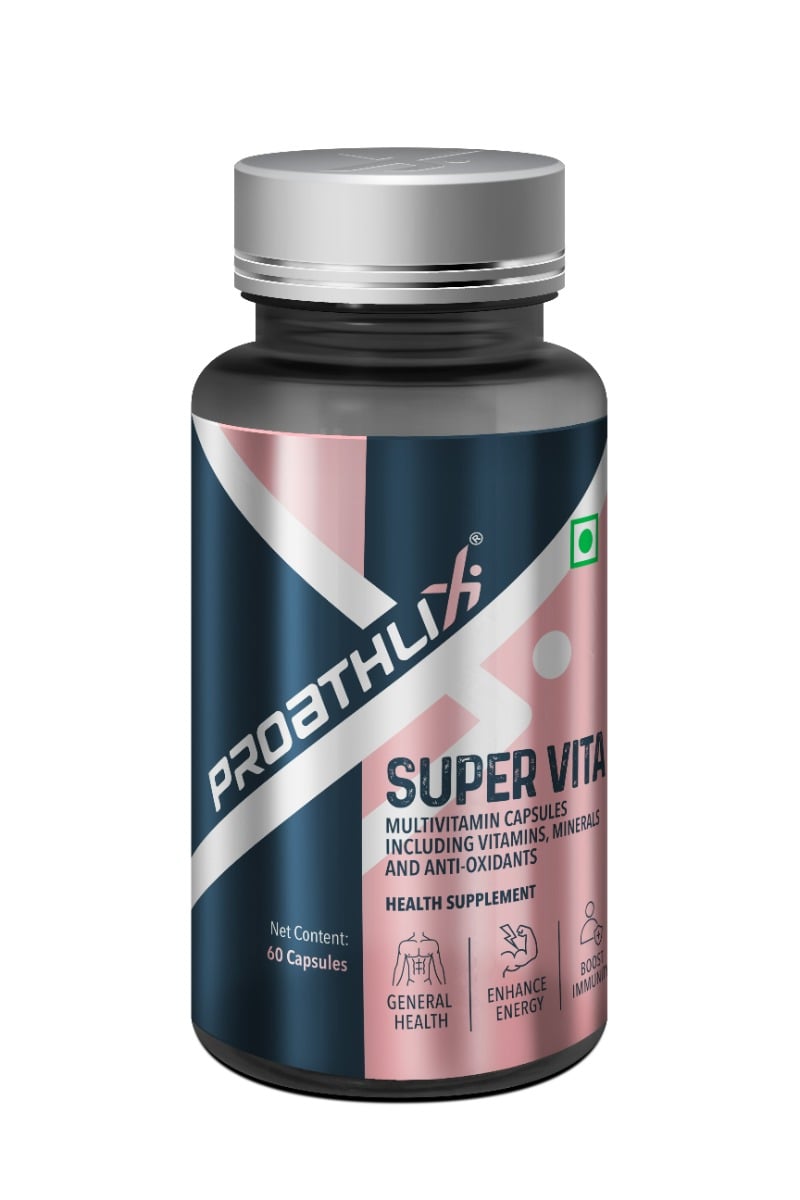 Proathlix Super Vita Multivitamin 60 Capsules