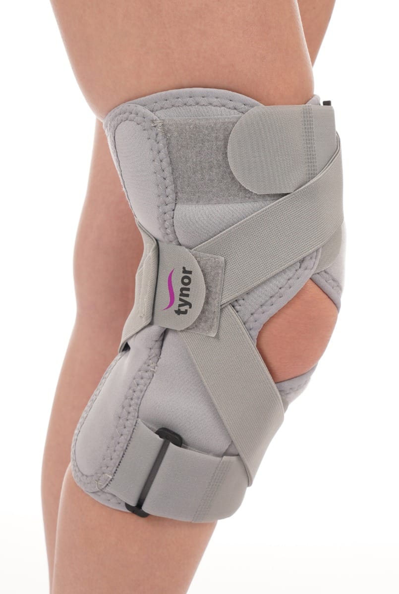 Tynor OA Knee Support (Neo), Grey, Left, XXL, 1 Unit