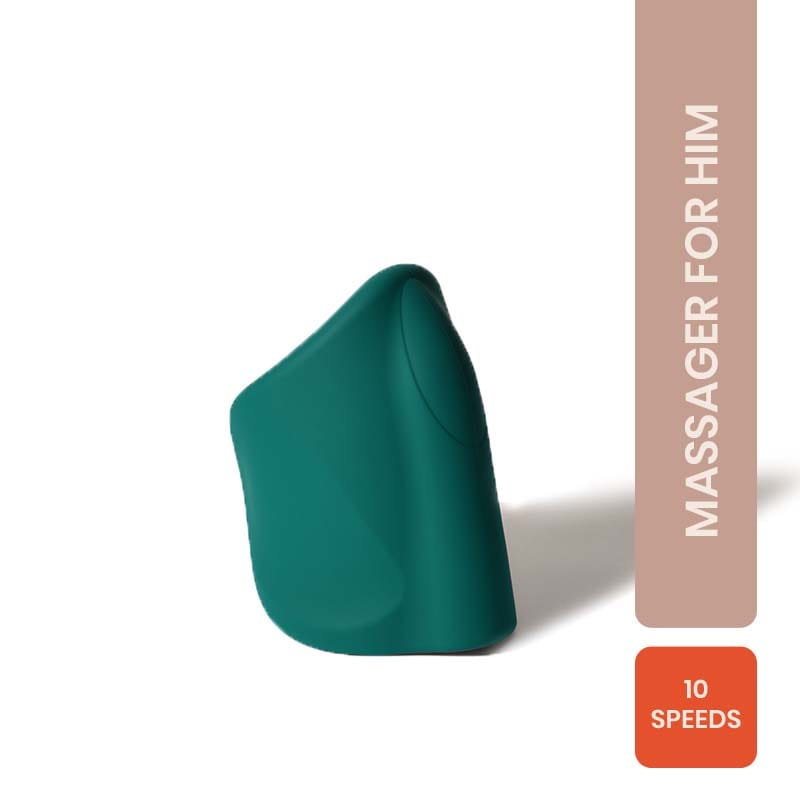 MyMuse Beat Stroker - 10 Speeds, Rechargeable & Waterproof (Emerald Forest)
