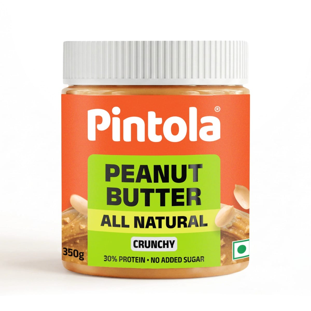 Pintola All Natural Peanut Butter | Rich in Fiber, 30g Protein | Non GMO, Naturally Gluten Free, Cholesterol Free | Unsweetened, Crunchy Pintola All Natural Peanut Butter | Rich in Fiber, 30g Protein | Non GMO, Naturally Gluten Free, Cholesterol Free | U