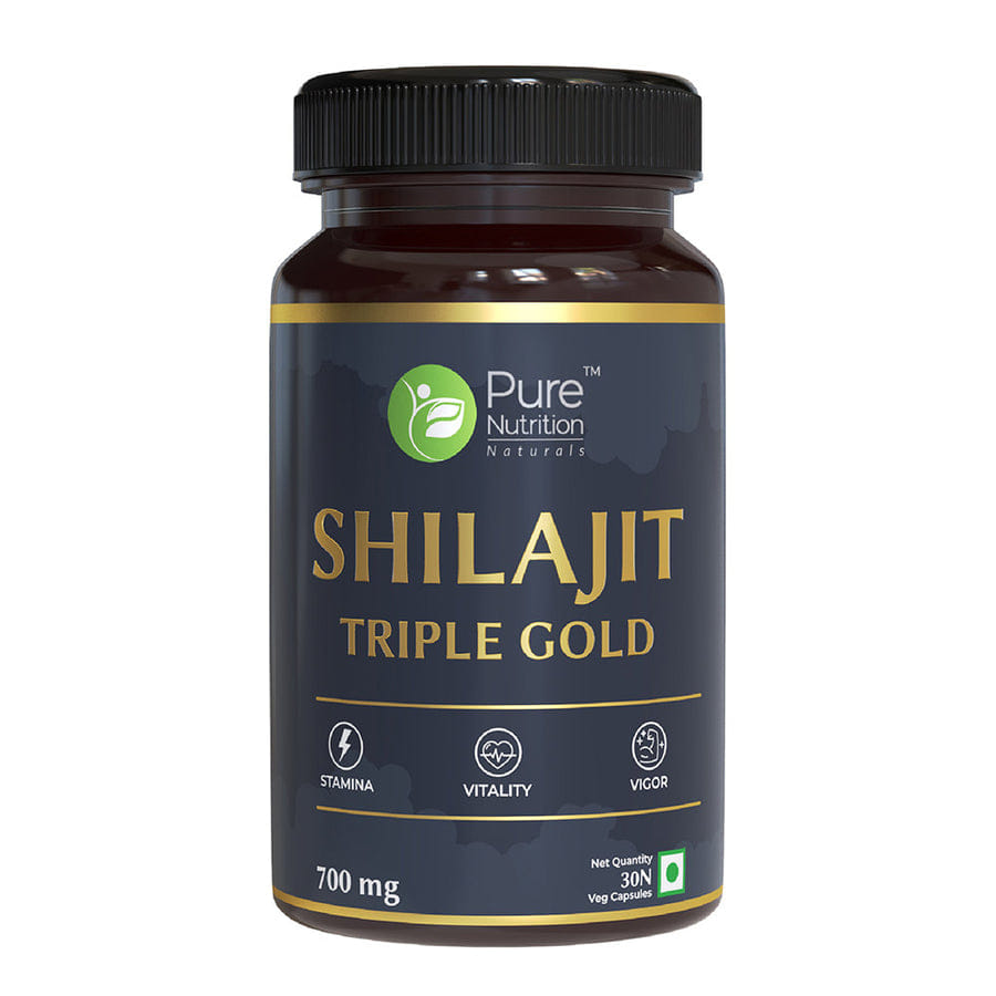Pure Nutrition Shilajit Capsules (30 Veg Capsule)