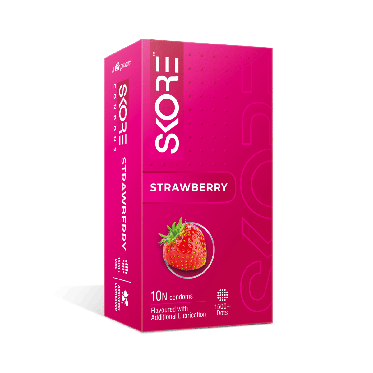 Skore Strawberry Condoms 10N