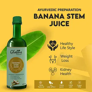 Globus Naturals Banana Stem Juice for both Men and Women For Weight Loss & Healthy Heart, Liver & Kidney 500 ml