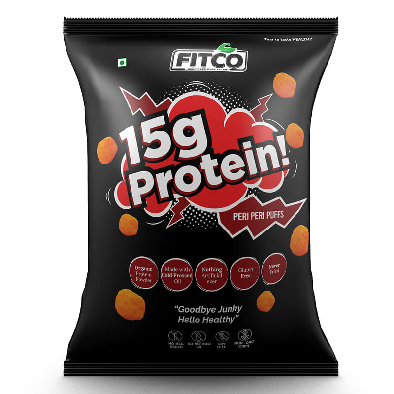 Fitco Protein Puffs - Peri Peri
