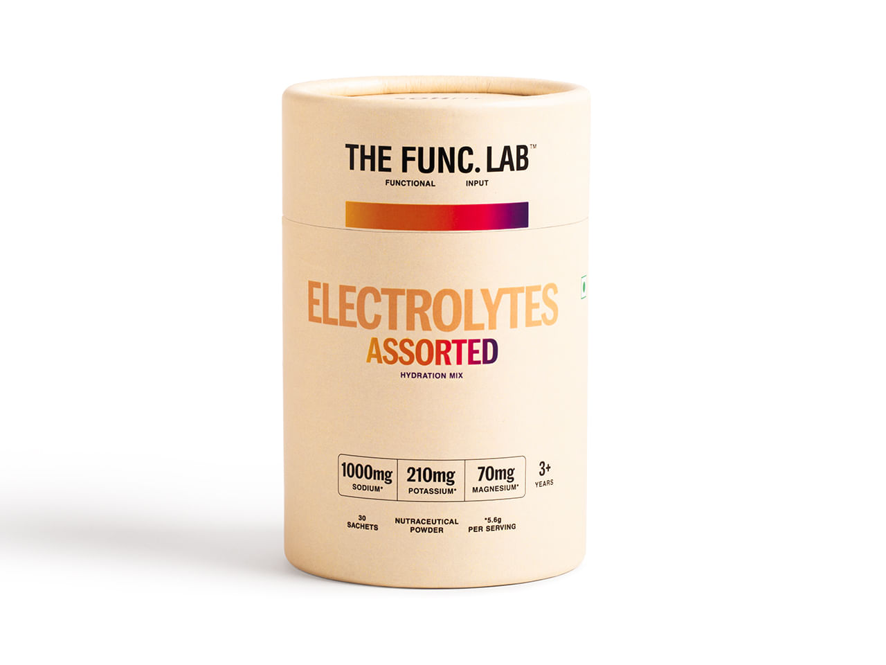 

The Func. Lab Daily Electrolytes - Assorted | 30 Sachets | Instant Hydration Powder with Sodium, Potassium, Magnesium | Sugar-Free, No Preservative...