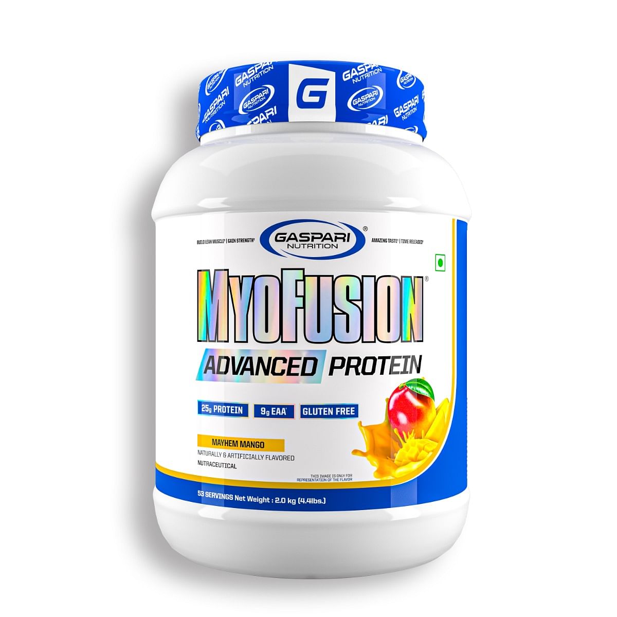 

Gaspari Nutrition Myo Fusion Advanced Protein - 2kg - Mayhem Mango