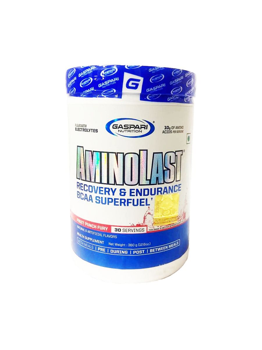 

Gaspari Nutrition Aminolast - 360g - Fruit Punch Fury