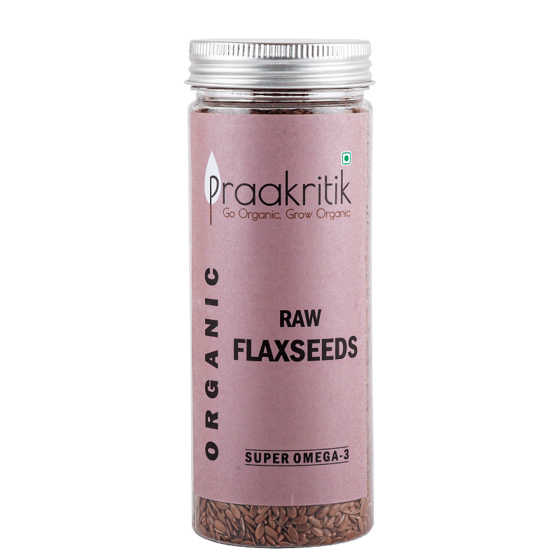 

Praakritik Organic Flaxseeds Raw 200 g