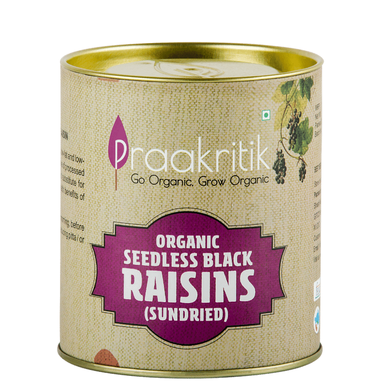 

Praakritik Black Kishmish Raisins Organic 200 g