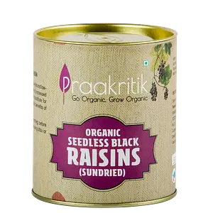 Praakritik Black Kishmish Raisins Organic 200 g