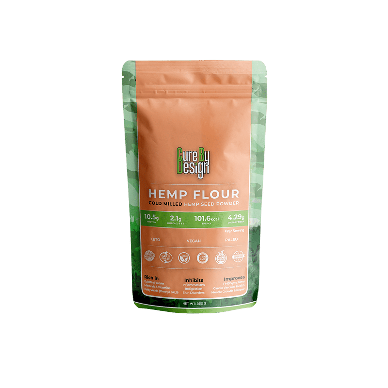 

Cure By Design Hemp Seed Flour - 250 gm