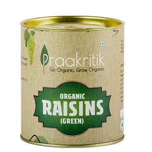 Praakritik Green Kishmish Raisins 200 g