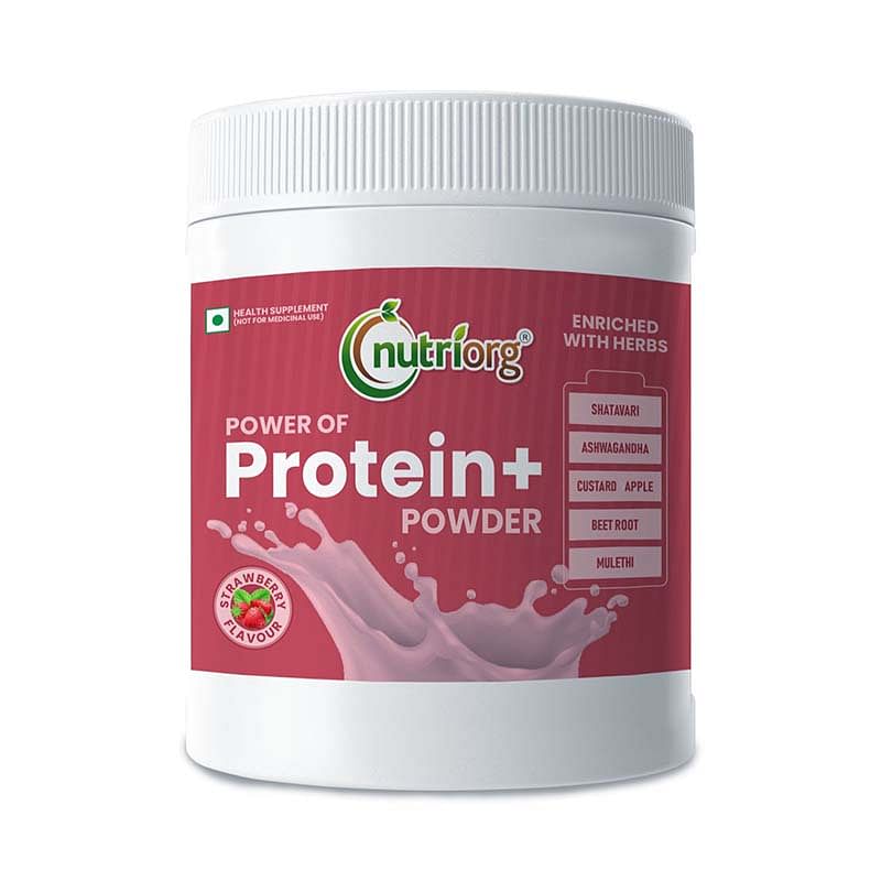 

Nutriorg Protein Plus Powder 400g (Strawberry Flavor)
