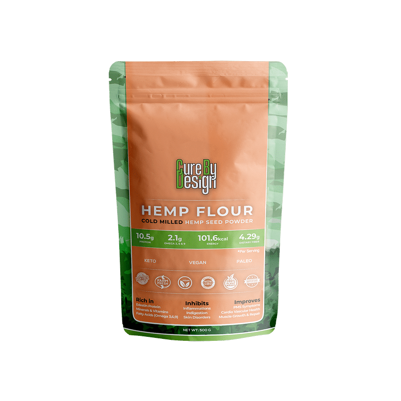 

Cure By Design Hemp Seed Flour - 500 gm