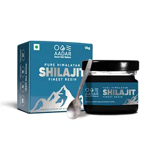 Aadar Pure Himalayan Shilajit Resin Pure Shilajit Resin 15 gm (Pack of 1)